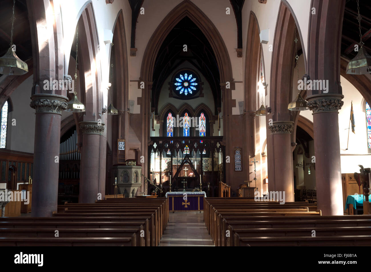 St Mark`s Church, Dudley, West Midlands, England, UK Stock